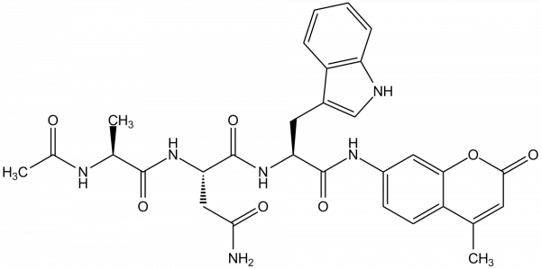 Ac-Ala-Asn-Trp-AMC