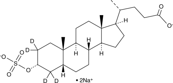 Lithocholic-2,2,4,4-d4 Acid 3-sulfate (sodium salt)
