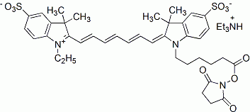 Cyanine 7 monosuccinimidyl ester [equivalent to Cy7(R) NHS ester]