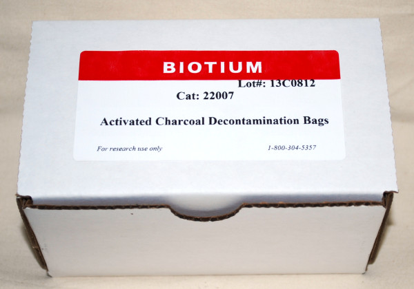 Activated Charcoal Decontamination Bag, pk of 25