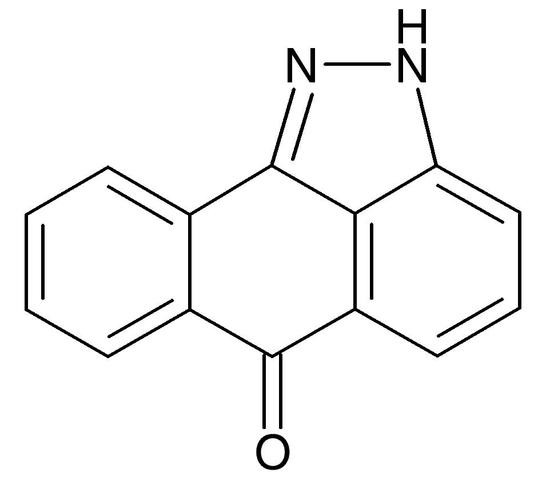 SP600125 (Anthra(1,9- cd )pyrazol-6(2 H )-one, 1,9-Pyrazoloanthrone, Anthrapyrazolone, JNK