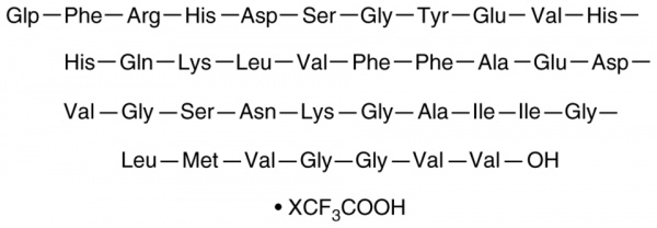 Glp-Amyloid-beta (3-40) Peptide (human) (trifluoroacetate salt)