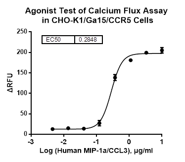 CHO-K1/Galpha15/CCR5