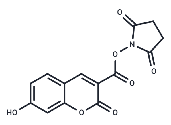N-Succinimidyl 7-hydroxycoumarin-3-carboxylate