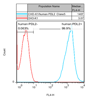 CHO-K1/PD-L2 Stable Cell Line