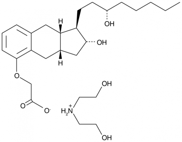 Treprostinil (diethanolamine salt)