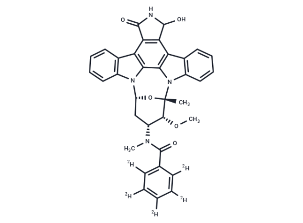 3-Hydroxy Midostaurin-D5
