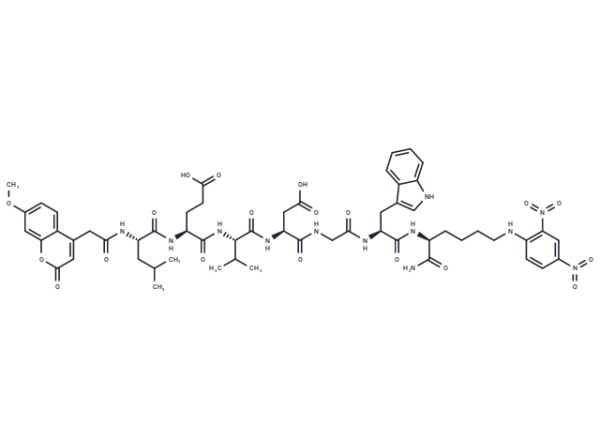 Ac-LEVDGWK(Dnp)-NH2
