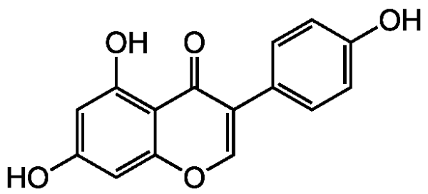 Molecular Formula of Genistein Molecular Formula of Genistein
