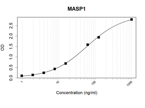 Anti-Human MASP1 Antibody Pair