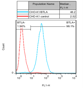 CHO-K1/BTLA Stable Cell Line