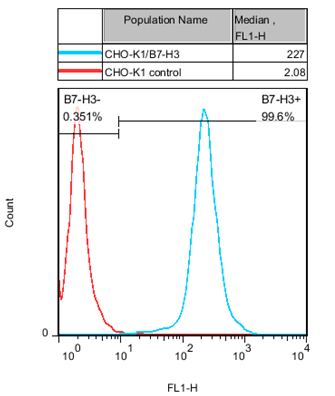 CHO-K1/B7-H3 Stable Cell Line