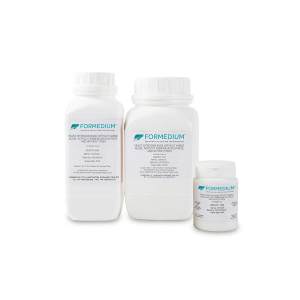 Yeast Nitrogen base without Amino acids, without Ammonium sulphate and without Iron