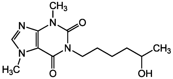 (+/-)-Lisofylline