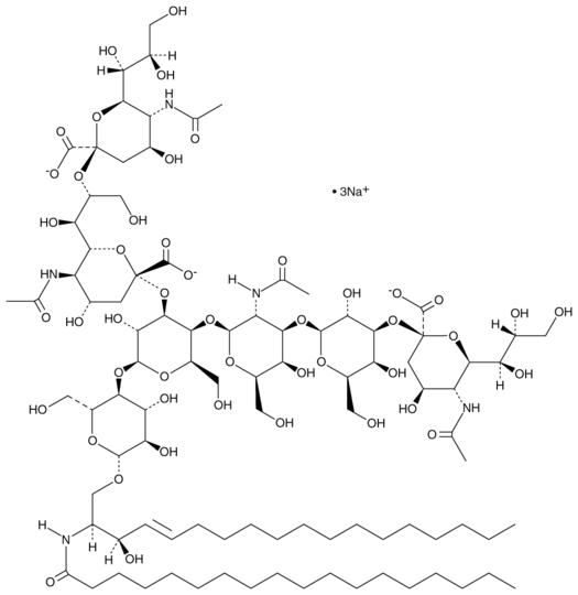 Ganglioside GT1b (bovine) (sodium salt)