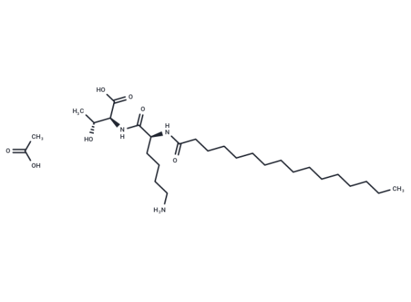 Palmitoyl dipeptide-7 acetate