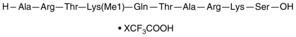 Histone H3K4Me1 (1-10) (human, mouse, rat, porcine, bovine) (trifluoroacetate salt)