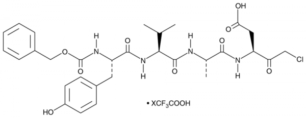 Z-YVAD-CMK (trifluoroacetate salt)