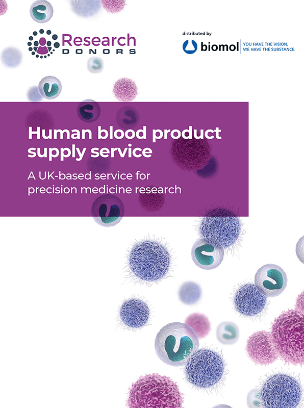Research Donors Human Blood Product Supply Service