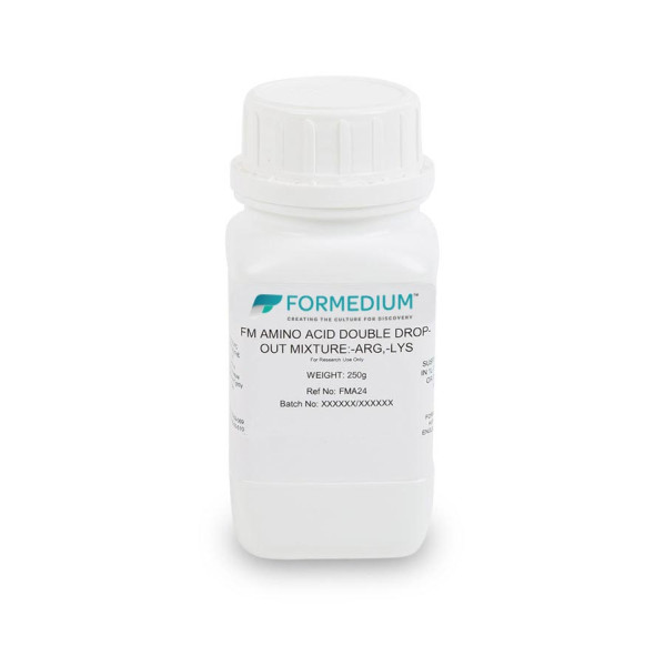 FM drop-out mixture, minus Arginine and w/o Lysine, 6700 mg/l