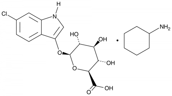 6-Chloro-3-indolyl-beta-D-Glucuronide (cyclohexylammonium salt)