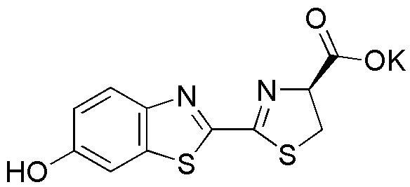 Luciferin, Firefly, Potassium Salt (4,5-Dihydro-2-(6-hydroxy-2-benzothiazolyl)-4-thiazolecarboxylic