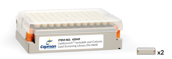 LipidLaunch(TM) Ionizable and Cationic Lipid Screening Library (96-Well)