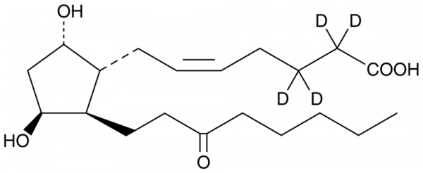 11beta-13,14-dihydro-15-keto Prostaglandin F2alpha-d4
