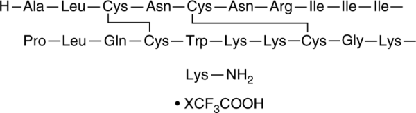Tertiapin LQ (trifluoroacetate salt)