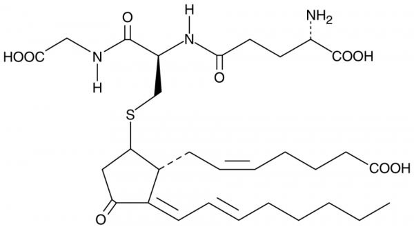 15-deoxy-Delta12,14-Prostaglandin J2 Glutathione