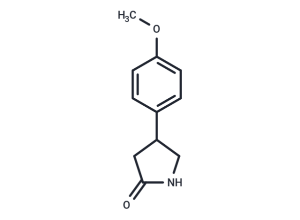 4-(4'-Methoxyphenyl)-2-pyrrolidinone