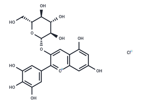 Delphinidin 3-glucoside chloride