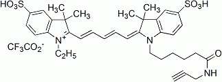 Cyanine 5 alkyne [equivalent to Cy5(R) alkyne]