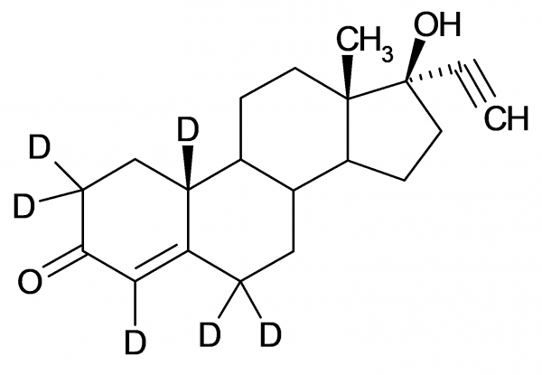 (+/-)-Norgestrel-D6 (major)