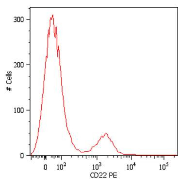 Anti-CD22, clone MEM-01 (PE)