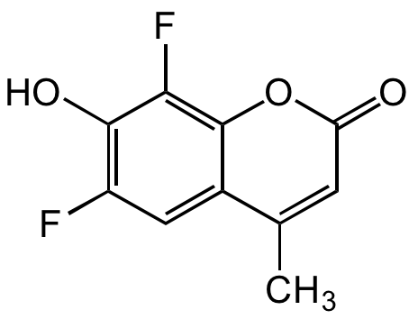 Ninjajemiページ 6,8-Difluoro-7-hydroxy-4-methylcoumarin | CAS 215868-23-8