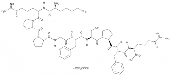 Kallidin (380-389) (human, porcine, bovine) (trifluoroacetate salt)