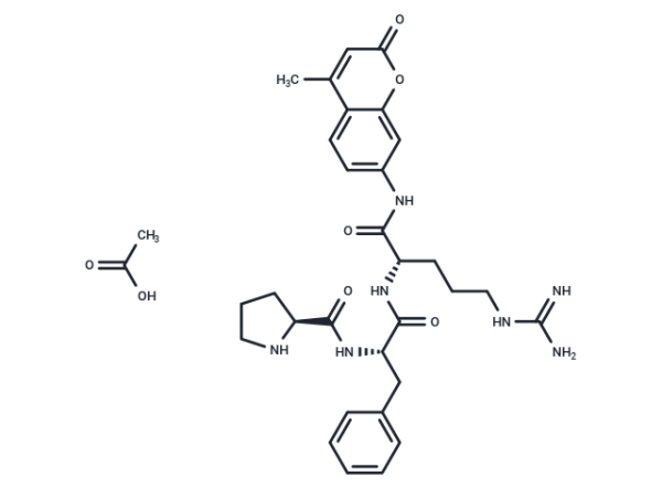 Pro-Phe-Arg-AMC acetate