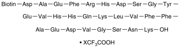 Biotin-Amyloid-beta (1-28) Peptide (human) (trifluoroacetate salt)