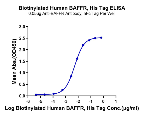 Biotinylated Human BAFFR/TNFRSF13C Protein