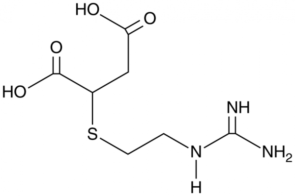 2-Guanidinoethylmercaptosuccinic Acid