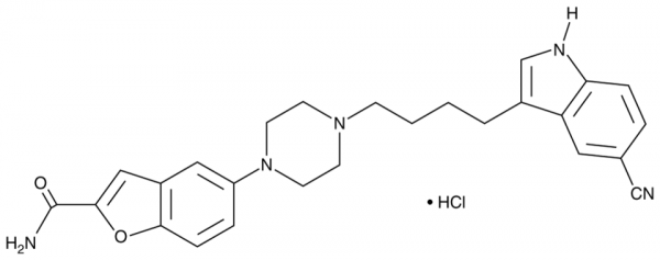 Vilazodone (hydrochloride)