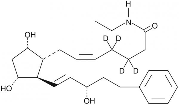 17-phenyl trinor Prostaglandin F2alpha ethyl amide-d4