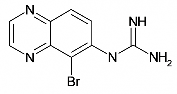 N-(5-Bromo-6-quinoxalinyl)guanidine