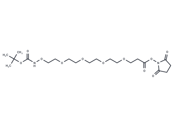 t-Boc-Aminooxy-PEG4-NHS ester