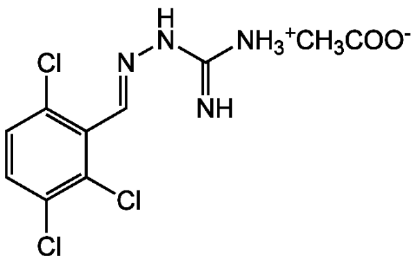 Chloroguanabenz . acetate