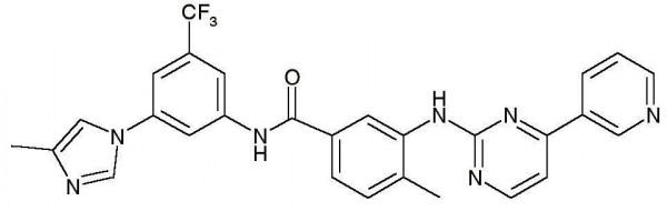 Nilotinib, Free Base (4-methyl-N-[3-(4-methylimidazol-1-yl)-5-(trifluoromethyl)phenyl]-3-[(4-pyridin