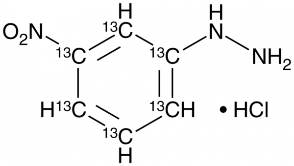 13C6-3-Nitrophenylhydrazine (hydrochloride)