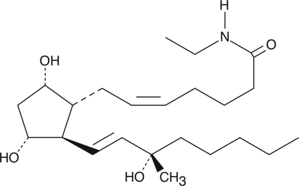 15(S)-15-methyl Prostaglandin F2alpha ethyl amide