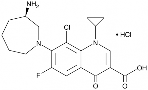 Besifloxacin (hydrochloride)